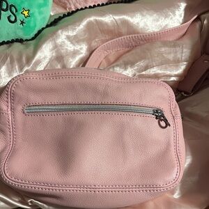 Elegant Pink Crossbody Bag